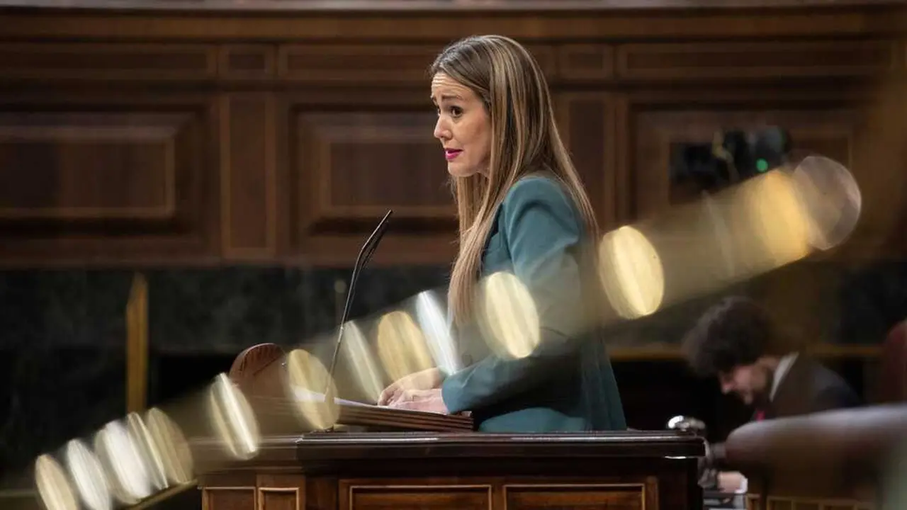 La diputada del PP Bella Verano Dom&iacute;nguez en una sesi&oacute;n plenaria en el Congreso de los Diputados. |Alejandro Mart&iacute;nez V&eacute;lez - Europa Press - Archivo