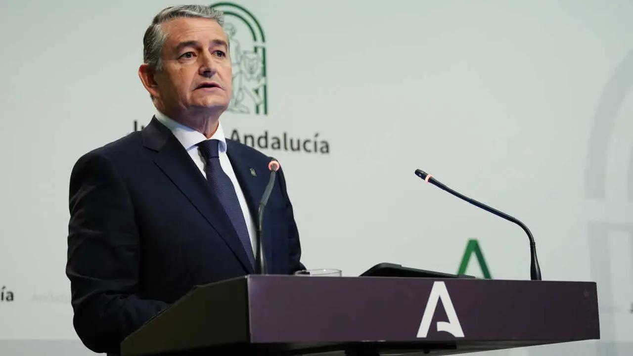 El consejero de Sanidad, Presidencia y Emergencias, Antonio Sanz. | Europa Press.