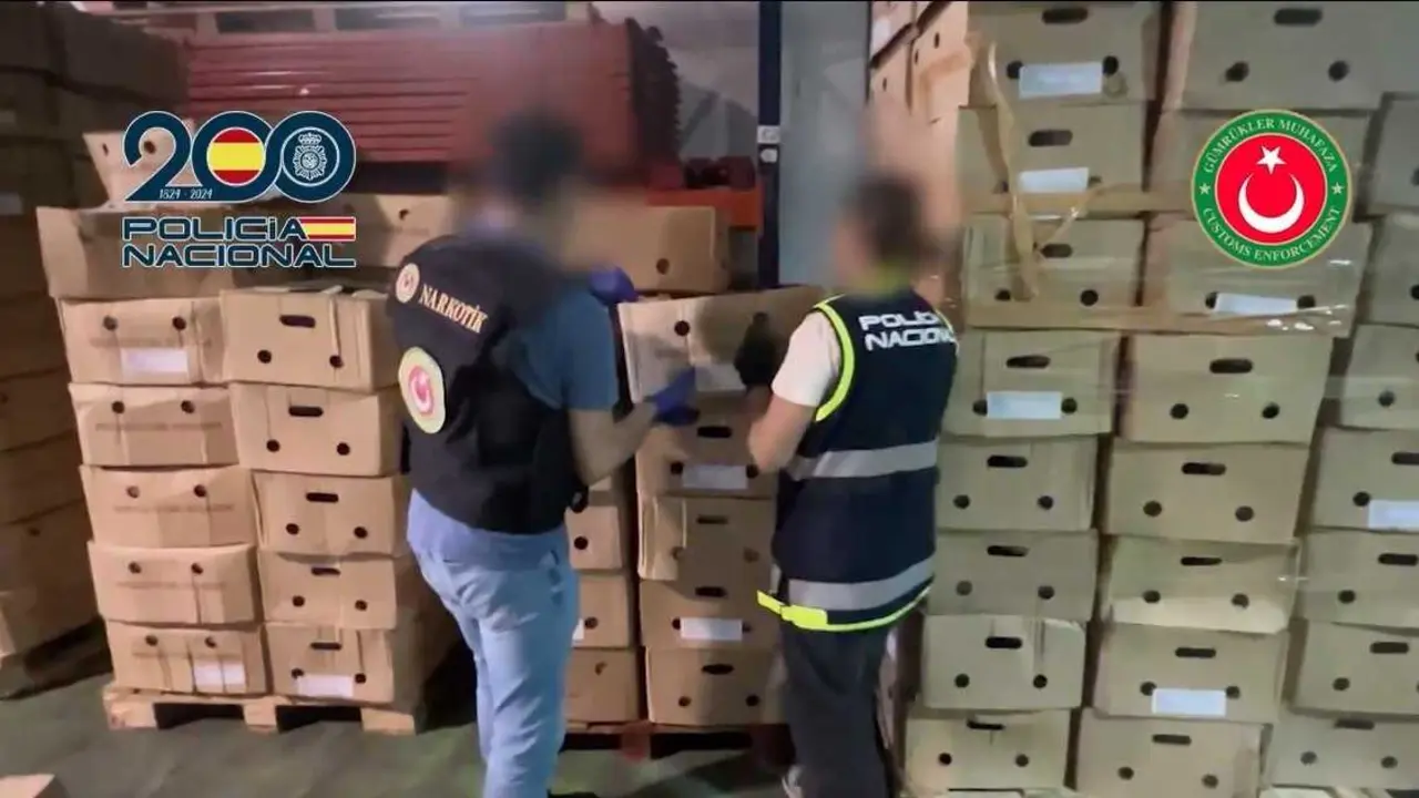 Imagen de la operaci&oacute;n policial. | Europa Press.