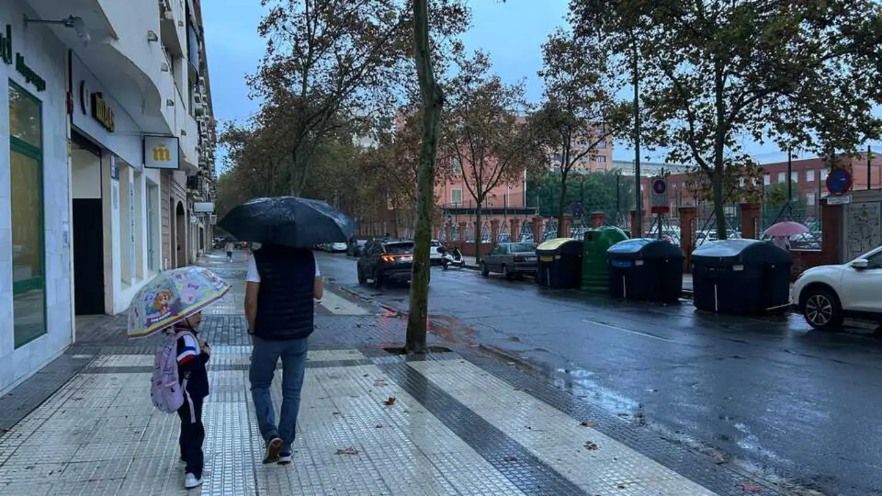 Lluvia en Huelva. | Vgpalacios.