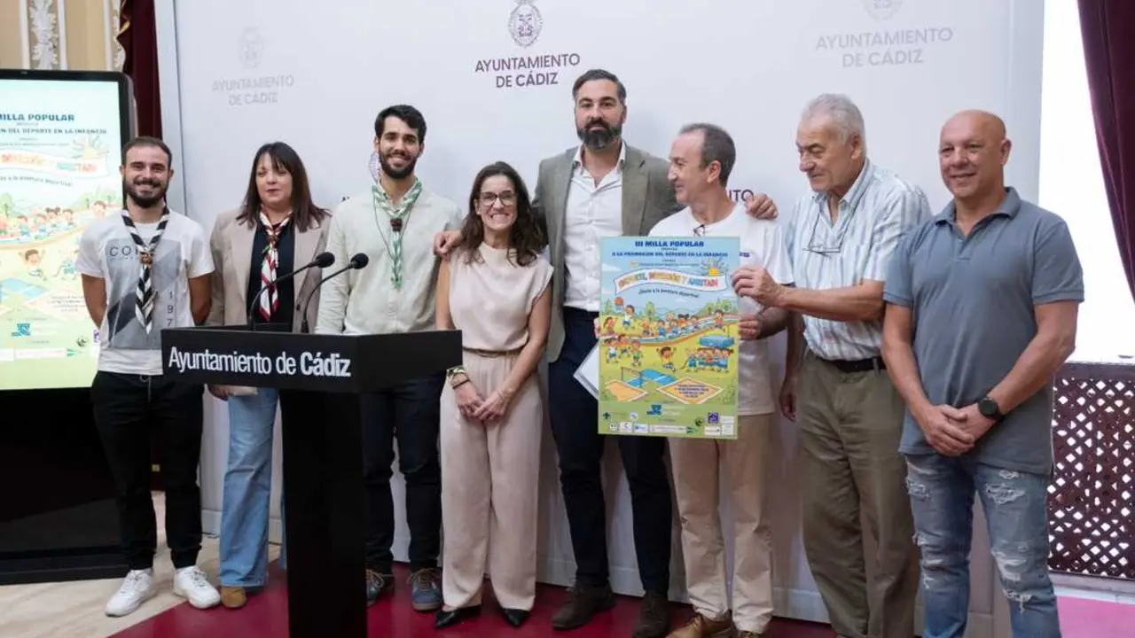 Presentaci&oacute;n de la III Milla Popular. | Ayuntamiento de C&aacute;diz.