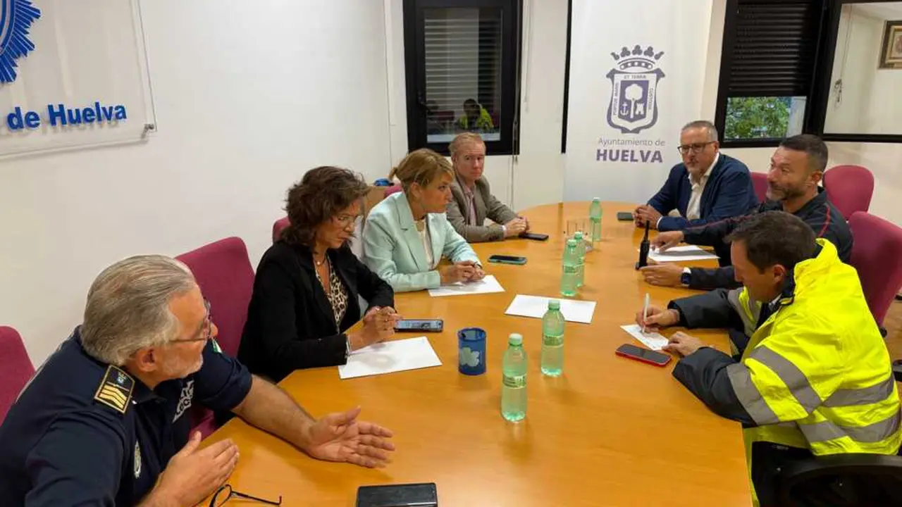 Reuni&oacute;n para hacer balance del temporal. | Ayto.