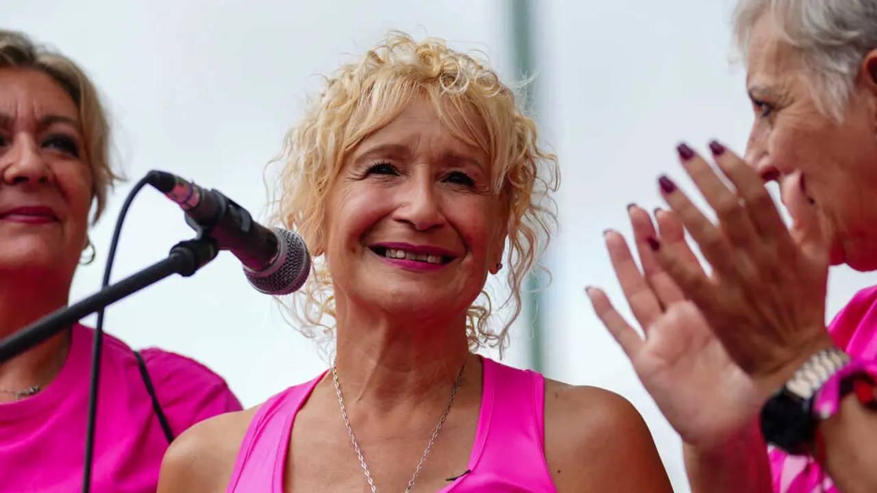 La presidenta de la asociaci&oacute;n de Mujeres con C&aacute;ncer de Mama de Sevilla (Amama), &Aacute;ngela Claverol. | EP