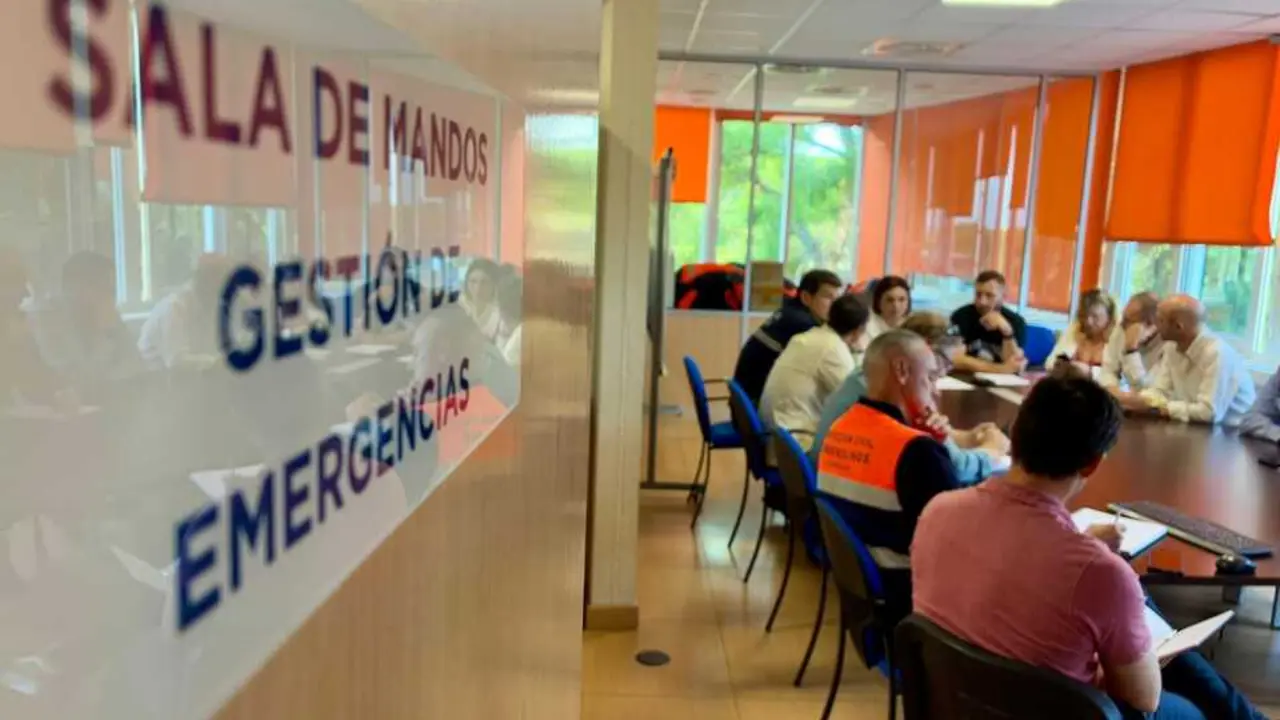 Reuni&oacute;n de emergencias./VT.