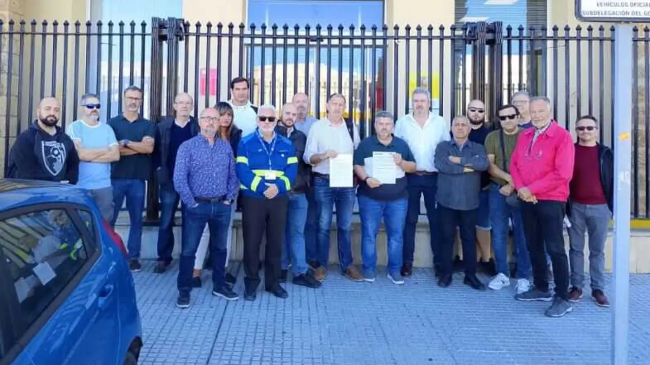 Los comit&eacute;s de empresa ante la Subdelegaci&oacute;n del Gobierno en C&aacute;diz.