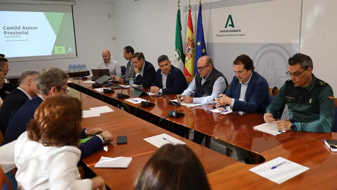 12/11/2025 Reuni&oacute;n del Comit&eacute; Asesor del Plan Infoca de la provincia de Huelva.
POLITICA 
JUNTA DE ANDALUC&Iacute;A