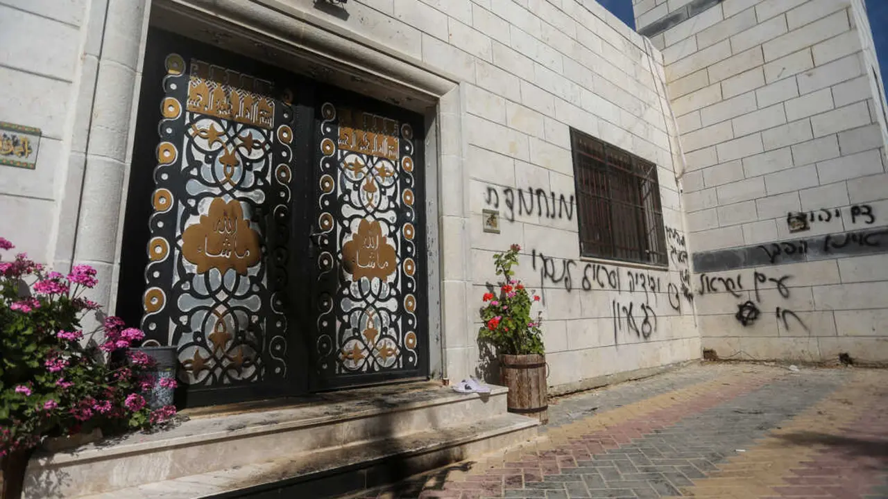 Colonos israel&iacute;es incendian una mezquita en el centro de Cisjordania. | Europa Press.