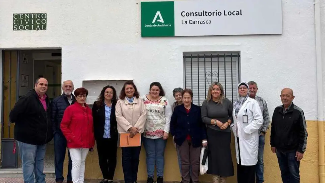 Visita consultorio La Carrasca. | Junta de Andaluc&iacute;a