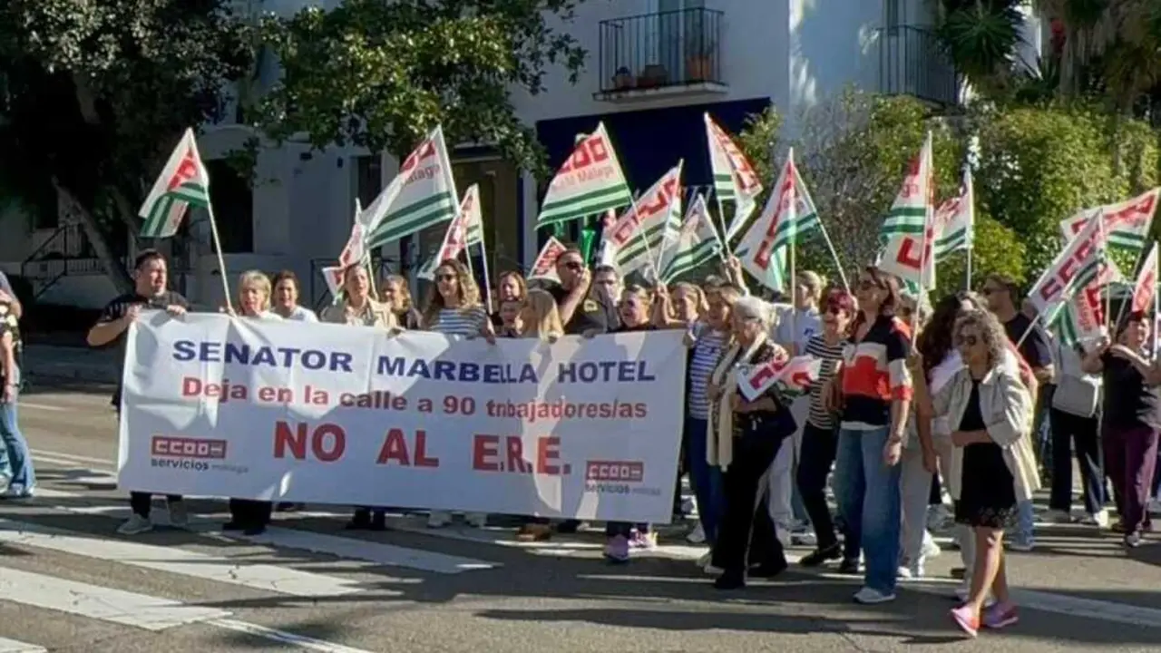 Protesta de los trabajadores (archivo)./VM.