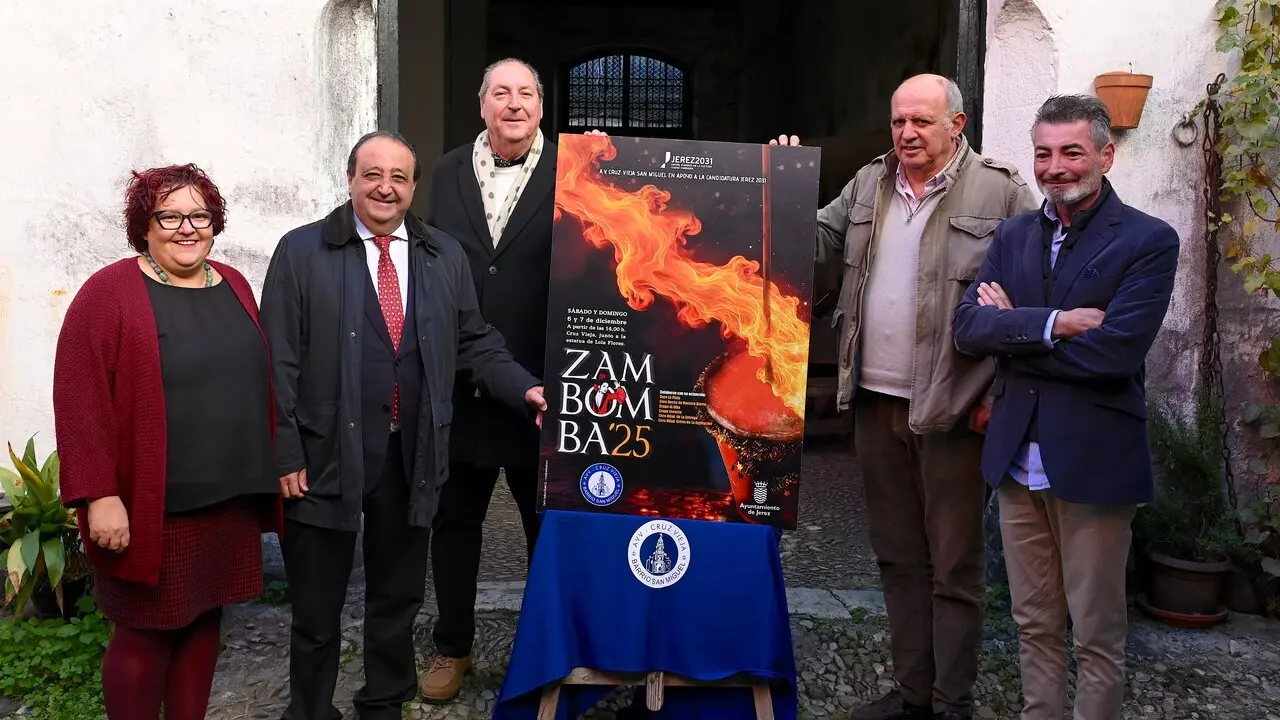Presentaci&oacute;n del cartel de la Zambomba de San Miguel. |  jerez.es