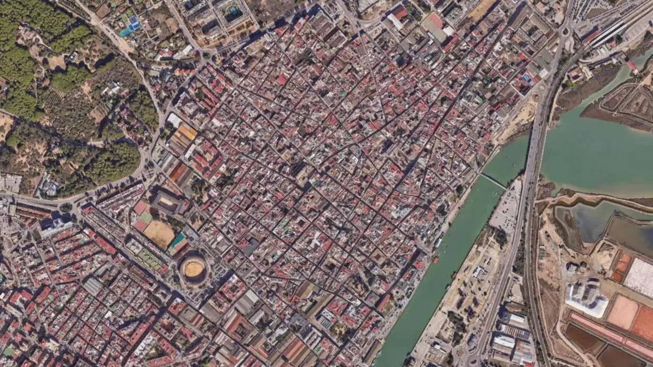 Foto a&eacute;rea de El Puerto. | VIVA