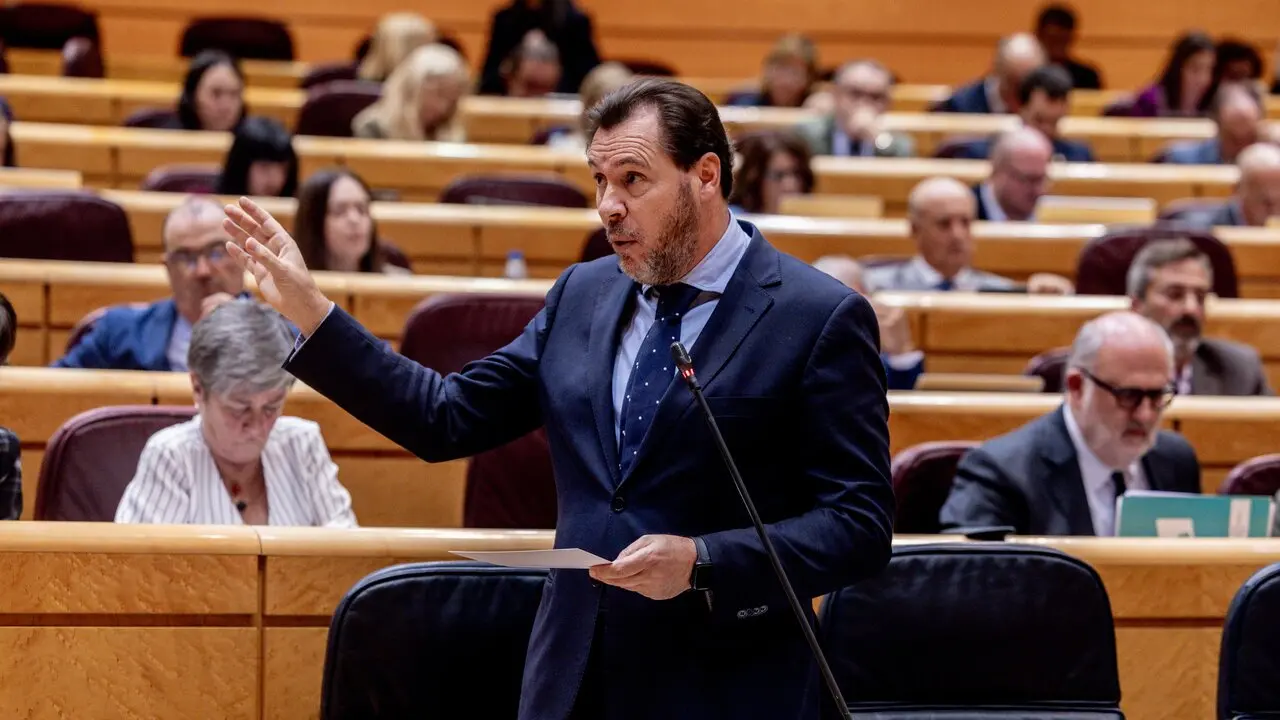 Puente, durante su intervención en el Senado | Europa Press