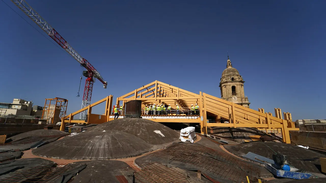 Las obras en una imagen de archivo./&Aacute;lex Zea-Europa Press.