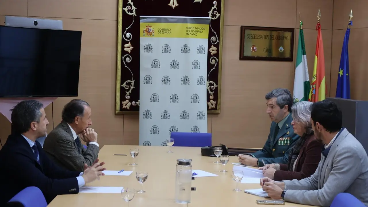 Imagen de la reuni&oacute;n en la Subdelegaci&oacute;n del Gobierno./VIVA.