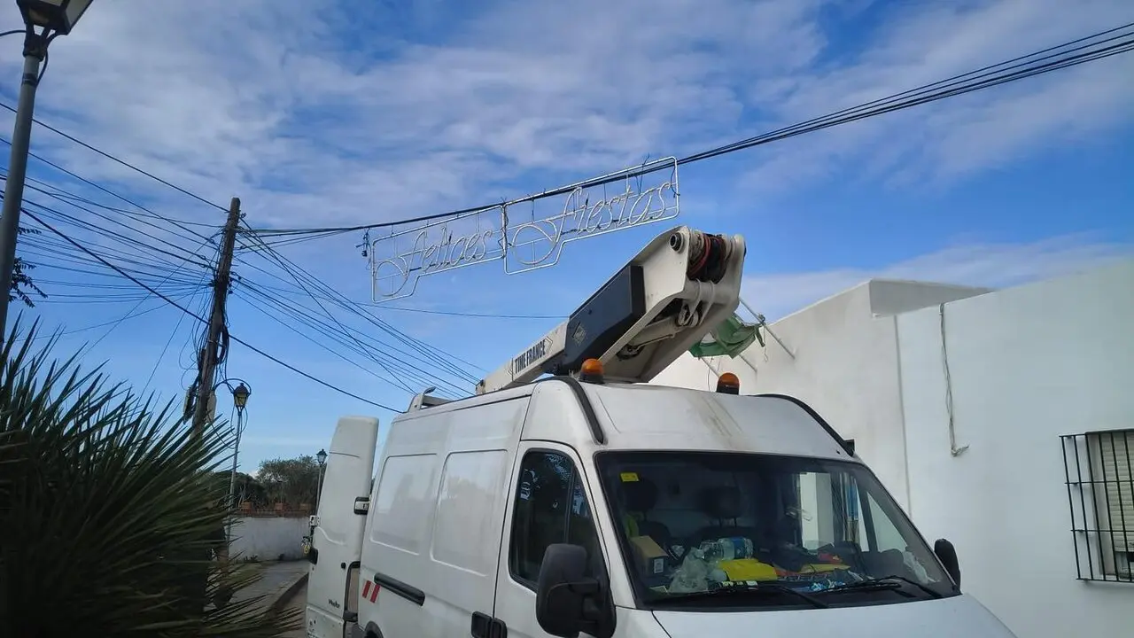 Luces de Navidad. Vejer