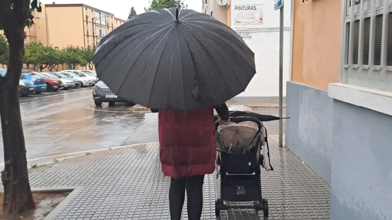 Lluvia en San Fernando. | J.F. Cabeza