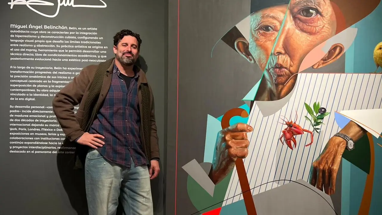 Belin participa en la muestra de Arte Urbano Andaluz del Museo de Ja&eacute;n. - Foto: Chus Belinchon Gallery.