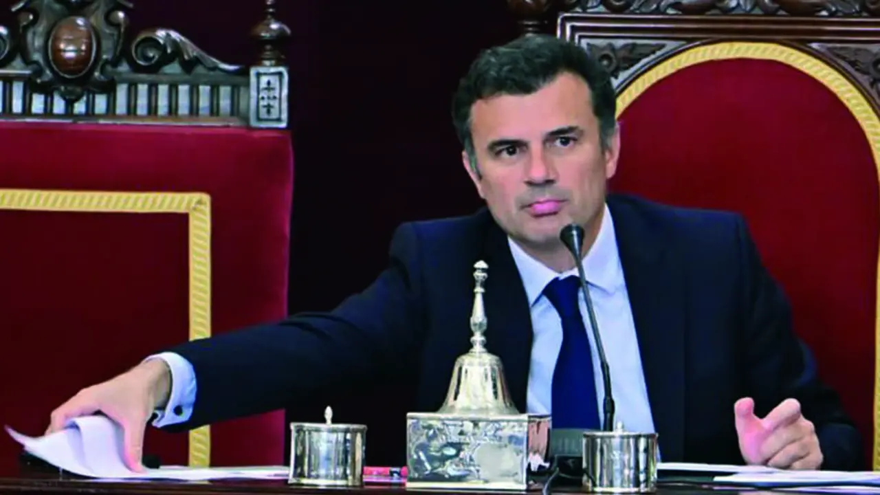 Bruno Garc&iacute;a, en el Pleno. VIVA