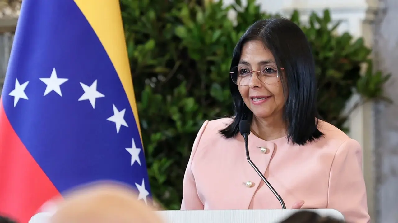 La vicepresidenta de Venezuela, Delcy Rodriguez. | Europa Press.