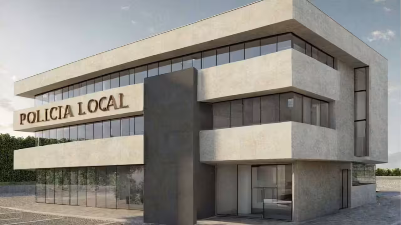 Recreaci&oacute;n de la nueva jefatura de la Policía Local de La Línea | Ayuntamiento de La L&iacute;nea