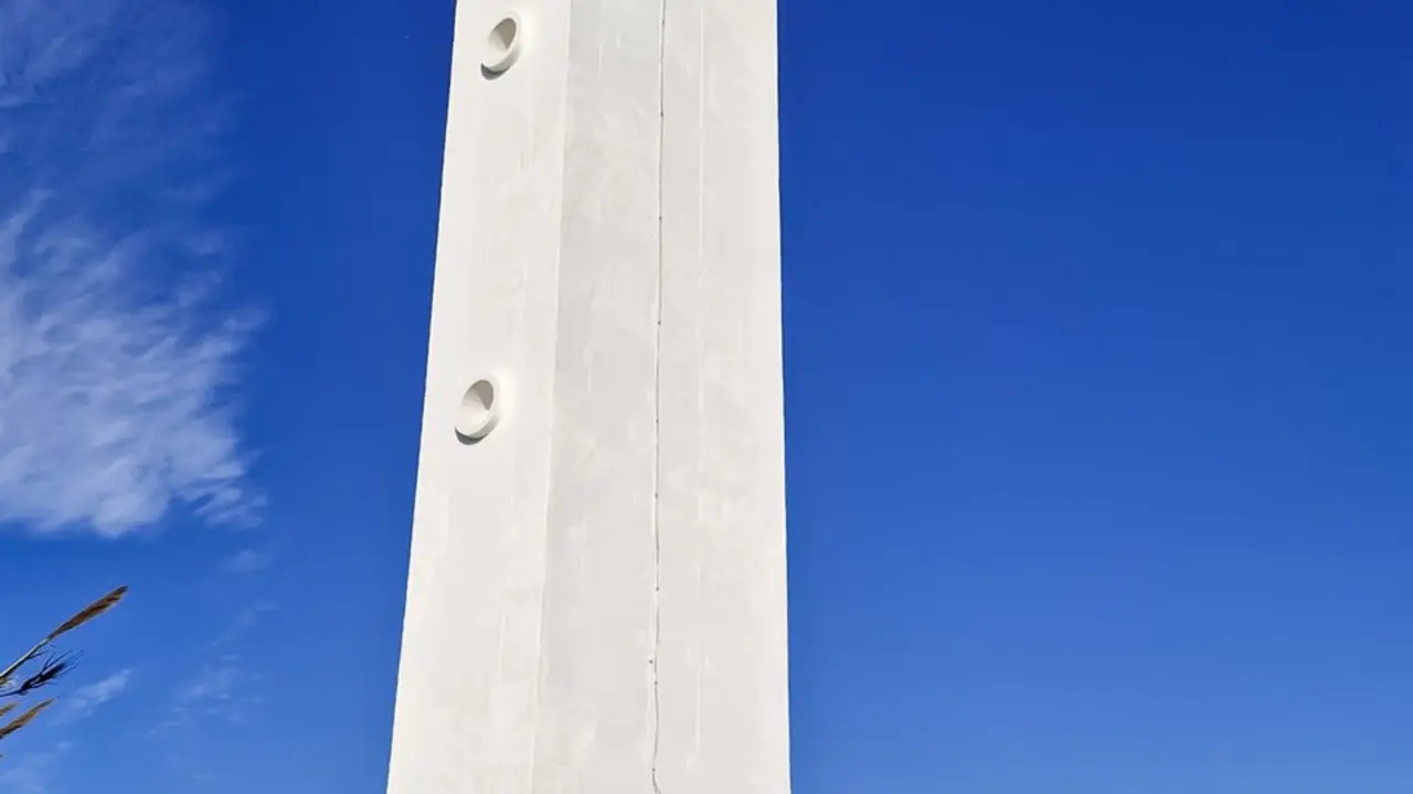 Faro de Punta de Ba&ntilde;os en El Ejido. | Europa Press.