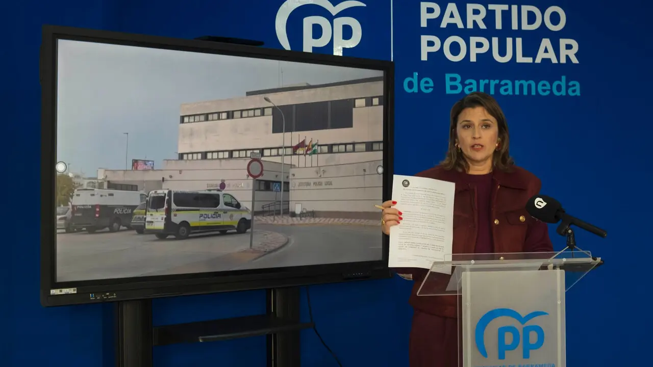 Carmen P&eacute;rez, durante la rueda de prensa.