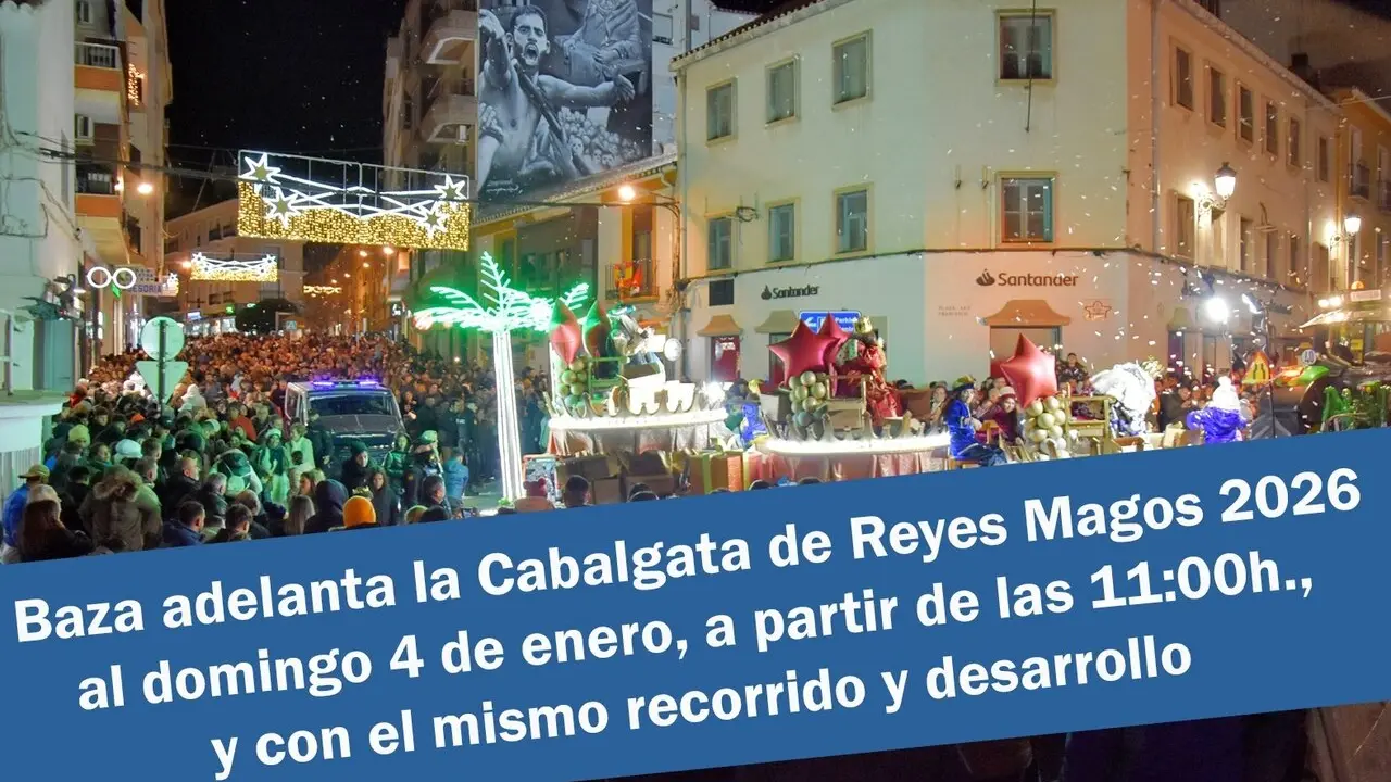 Anuncio del Ayuntamiento de Baza. | Europa Press.