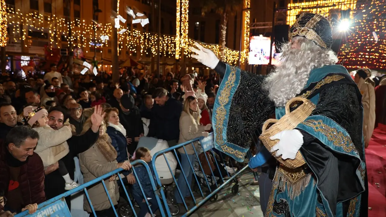 Cabalgata de Reyes Magos en El Ejido. | Europa Press.