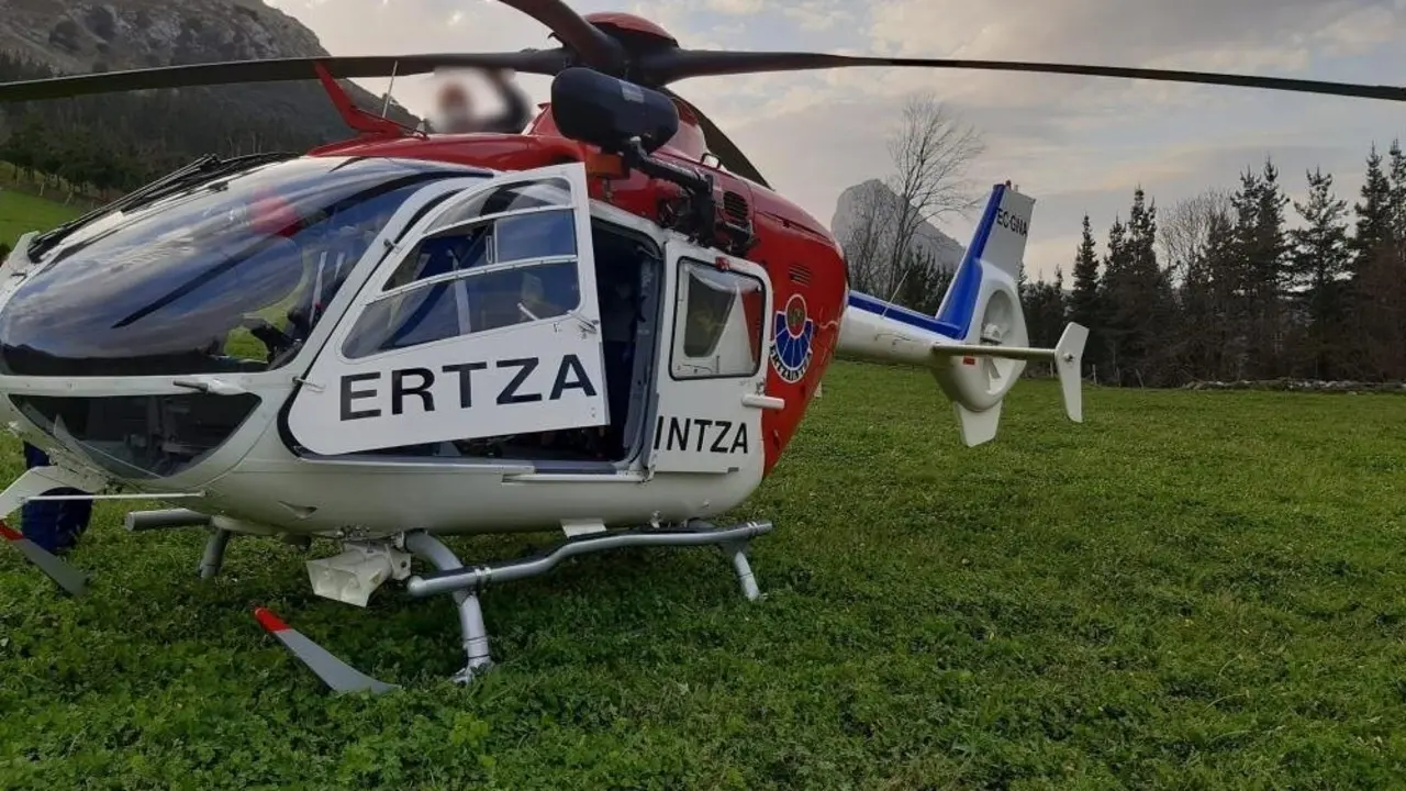 Helic&oacute;ptero de la Ertzaintza | EP