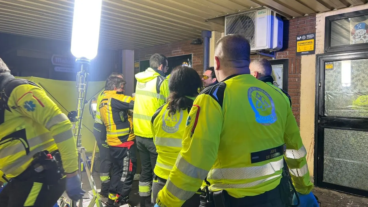 Personal de SAMUR-PC. | Europa Press.