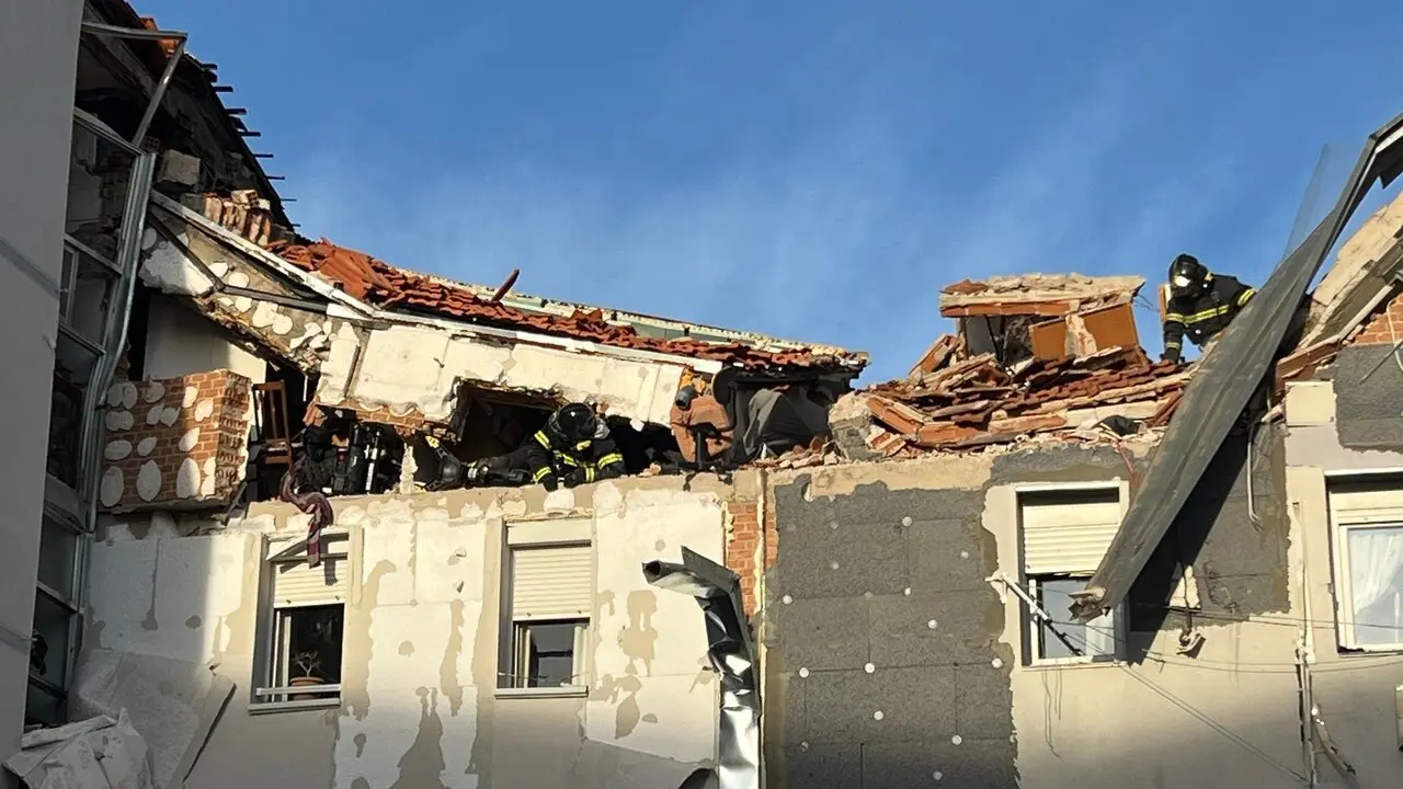 Una explosi&oacute;n de gas en una casa de Carabanchel deja un muerto y nueve heridos. | Europa Press.