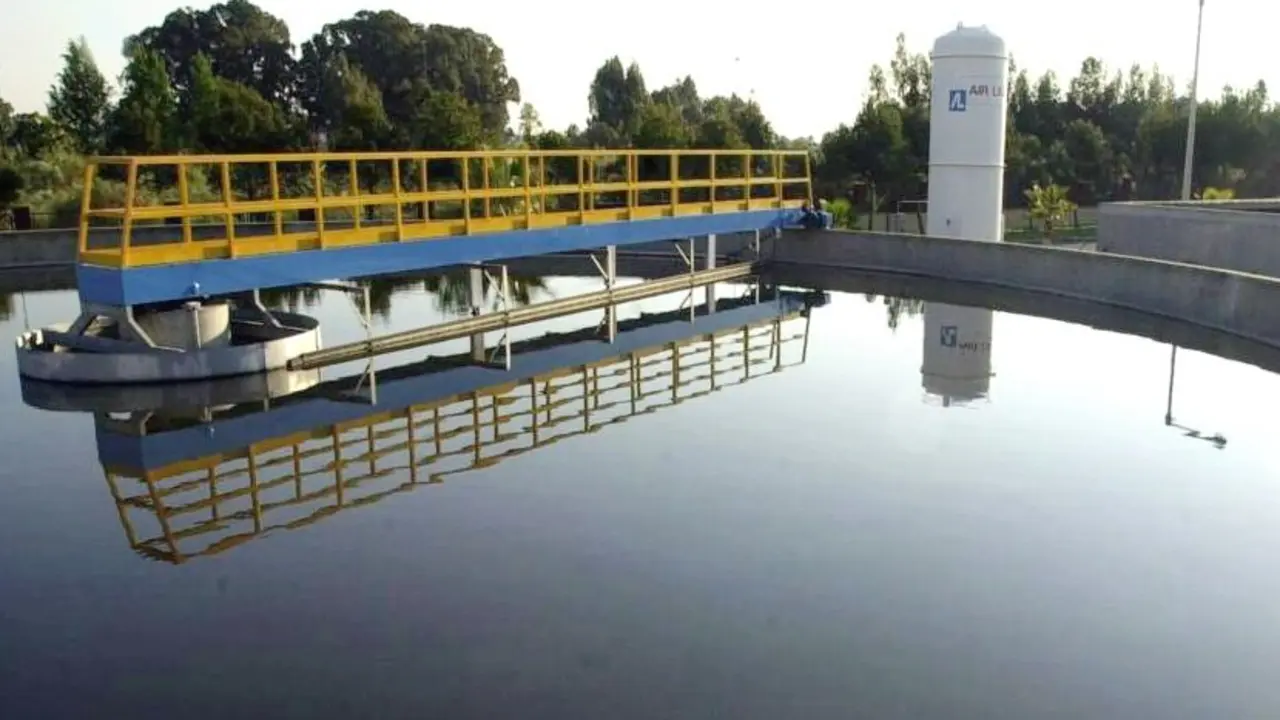 Imagen de una EDAR de la provincia de Huelva. | Giahsa.