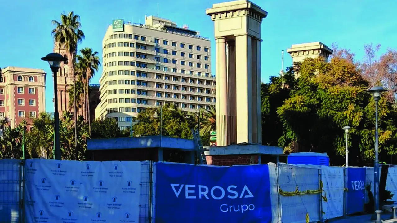 Las obras para la instalaci&oacute;n./Arroyo.