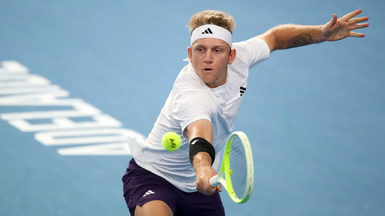 Alejandro Davidovich, en Australia. / EFE/EPA/MATT TURNER EDITORIAL USE ONLY AUSTRALIA AND NEW ZEALAND OUT