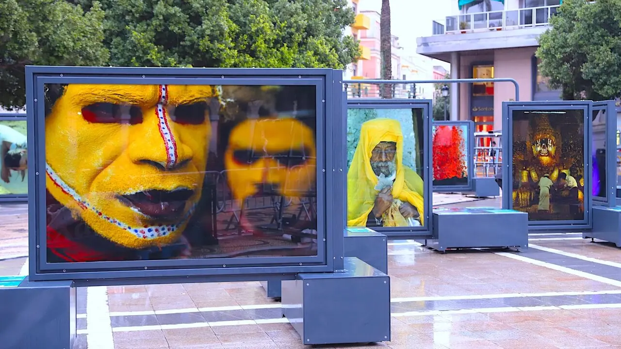 Imagen de la exposici&oacute;n en la plaza del Arenal. | jerez.es