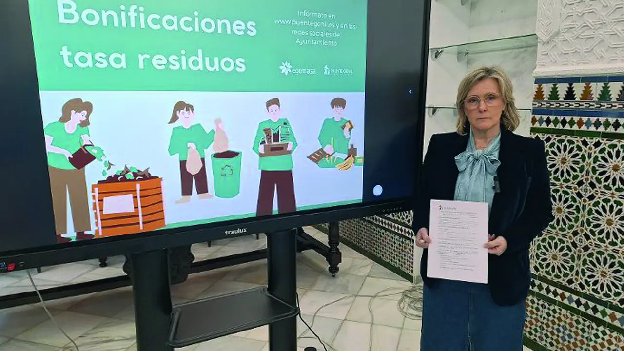 La concejala de Hacienda, Tatiana Pozo.