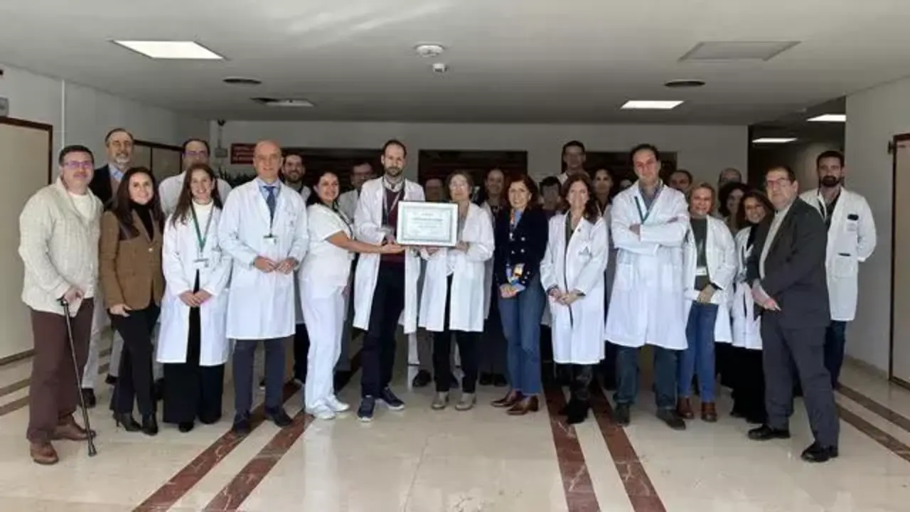 El Hospital Universitario Reina Sof&iacute;a de C&oacute;rdoba ha obtenido la certificaci&oacute;n ESCALEM