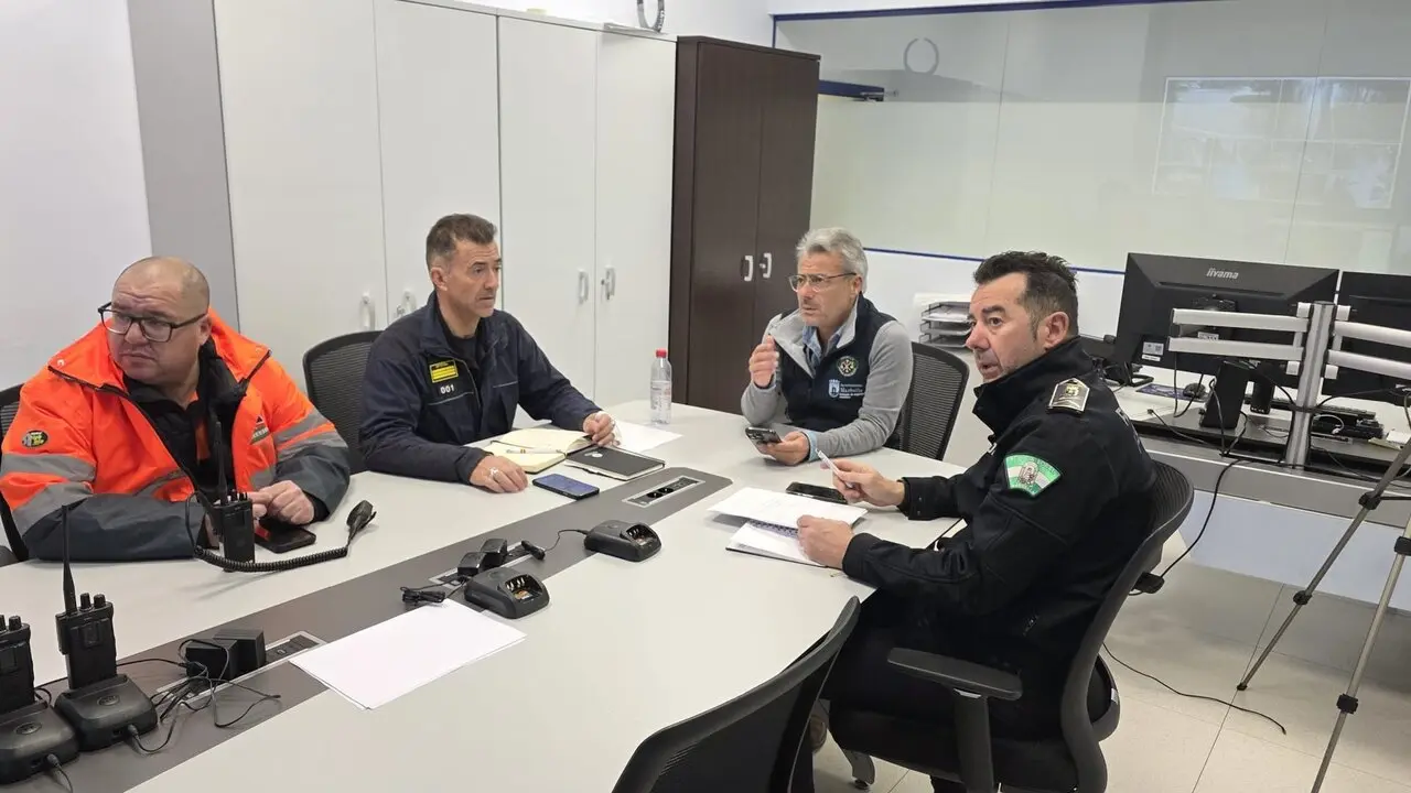Dispositivo de seguridad en Marbella./Ayto.