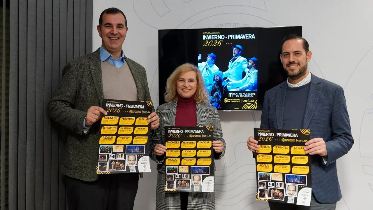 Presentaci&oacute;n en la Diputaci&oacute;n de Huelva de la programaci&oacute;n cultural de Trigueros. | Diputaci&oacute;n de Huelva.
