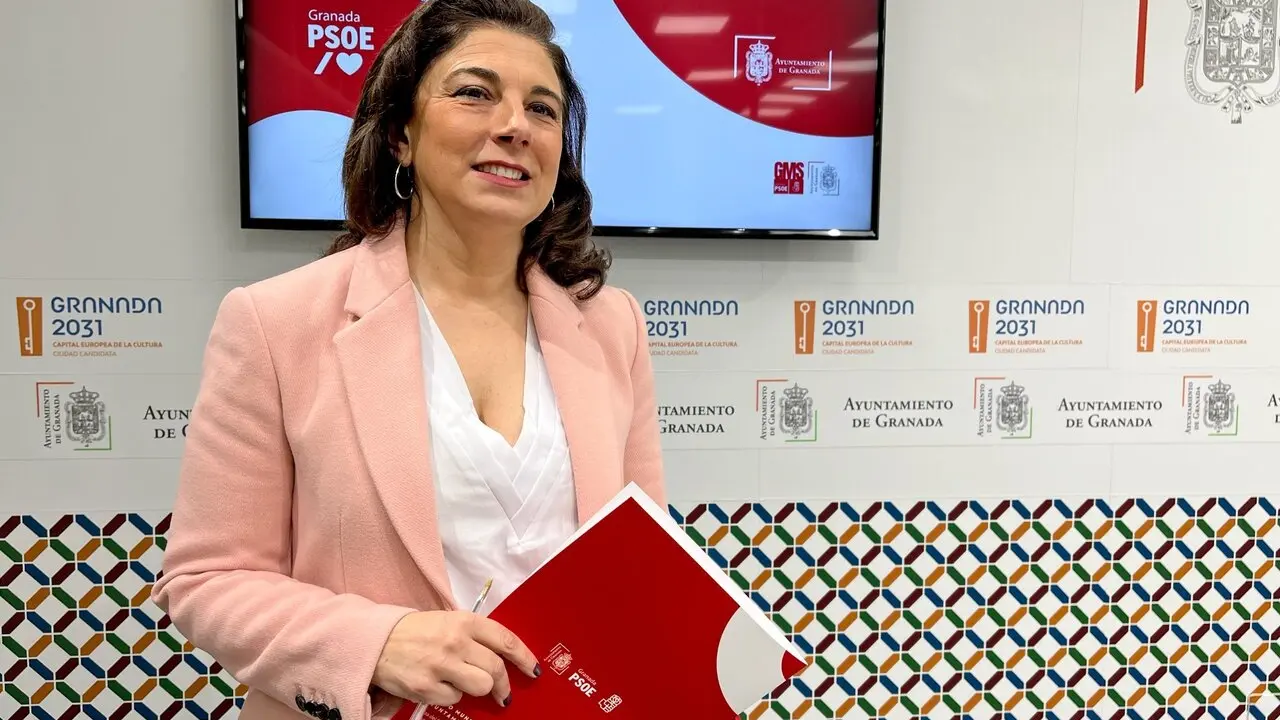 La portavoz socialista en el Ayuntamiento de Granada, Raquel Ruz | PSOE