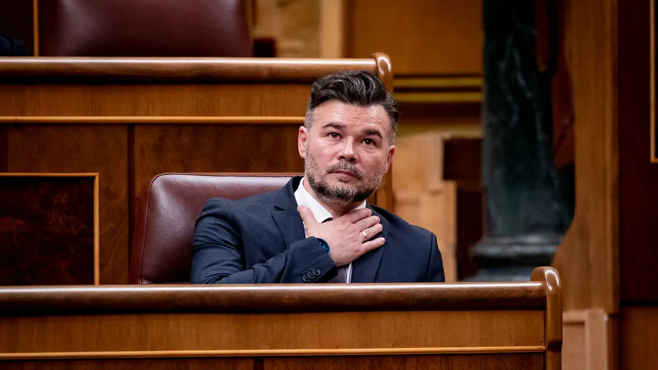 El portavoz de ERC en el Congreso, Gabriel Rufi&aacute;n. | Europa Press.