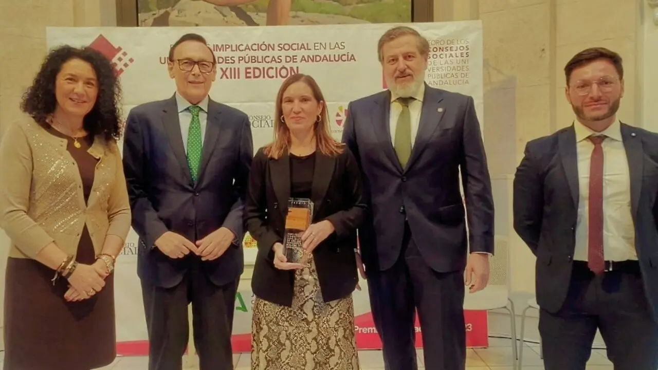 Entrega del premio a Andaltec. | Andaltec