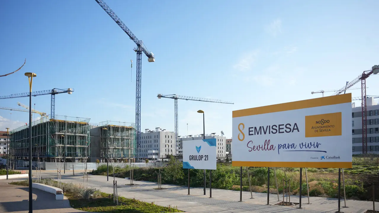 Promoci&oacute;n de viviendas de EMVISESA en Palmas Altas. | Europa Press.