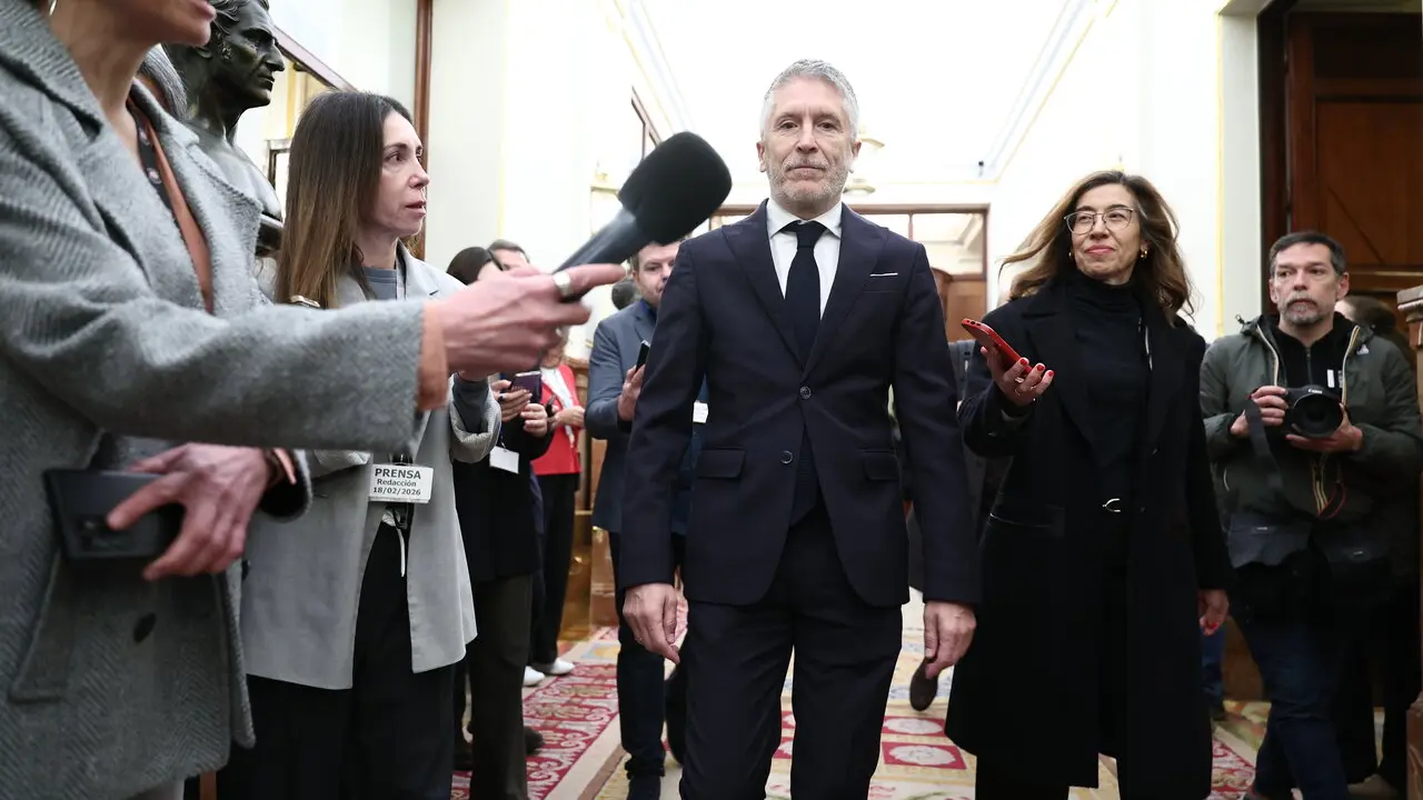 El ministro del Interior, Fernando Grande-Marlaska. | Europa Press.