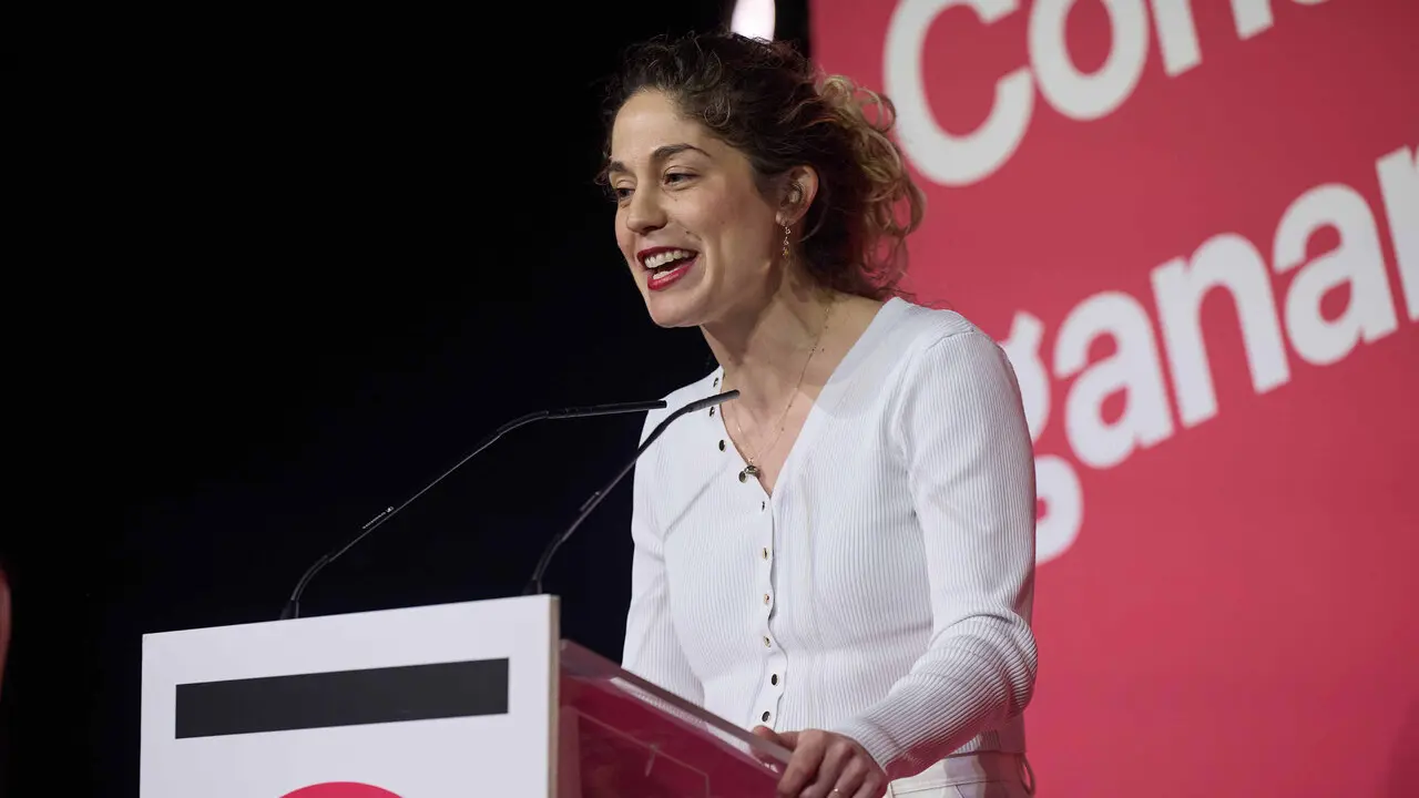 La nueva coordinadora general de Sumar, Lara Hern&aacute;ndez. | Europa Press.