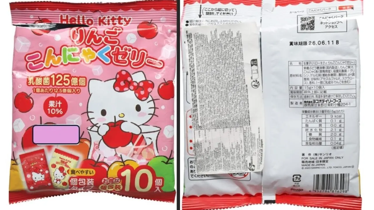 La AESAN alerta por riesgo de asfixia en gominolas de 'Hello Kitty'. | Europa Press.