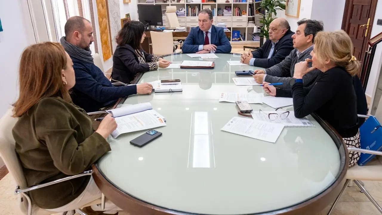 Reuni&oacute;n con los socios del proyecto. | Dipu.
