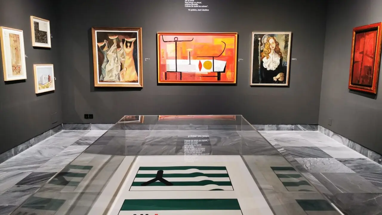 Versiones de la bandera de Andaluc&iacute;a realizadas por Jos&eacute; Caballero. | Junta.
