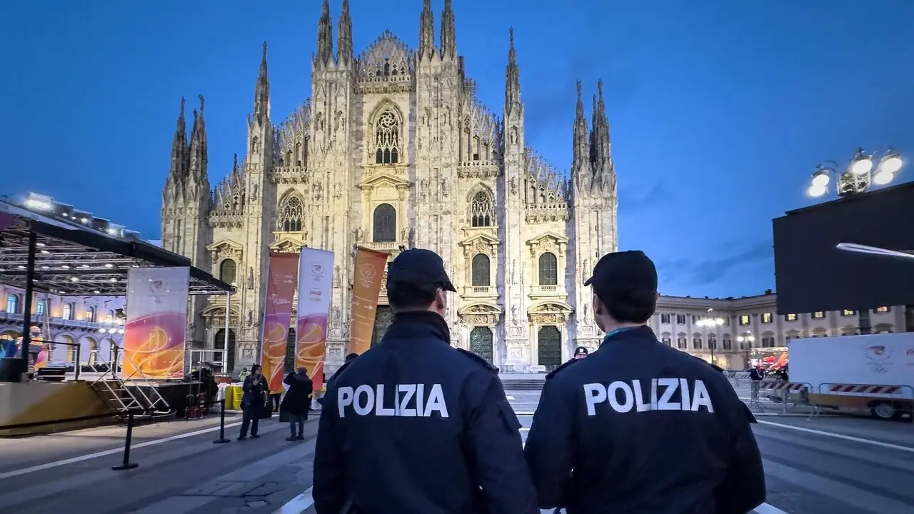 Agentes de la Polic&iacute;a italiana en Mil&aacute;n. | Europa Press.
