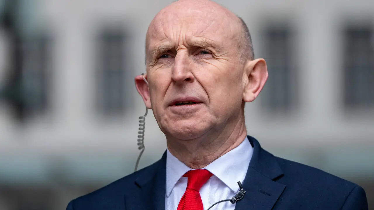 El secretario de Defensa de Reino Unido, John Healey. | Europa Press.